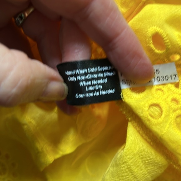 Boston Proper Eyelet Victoria Drama Sleeve Blouse - Picture 7 of 7